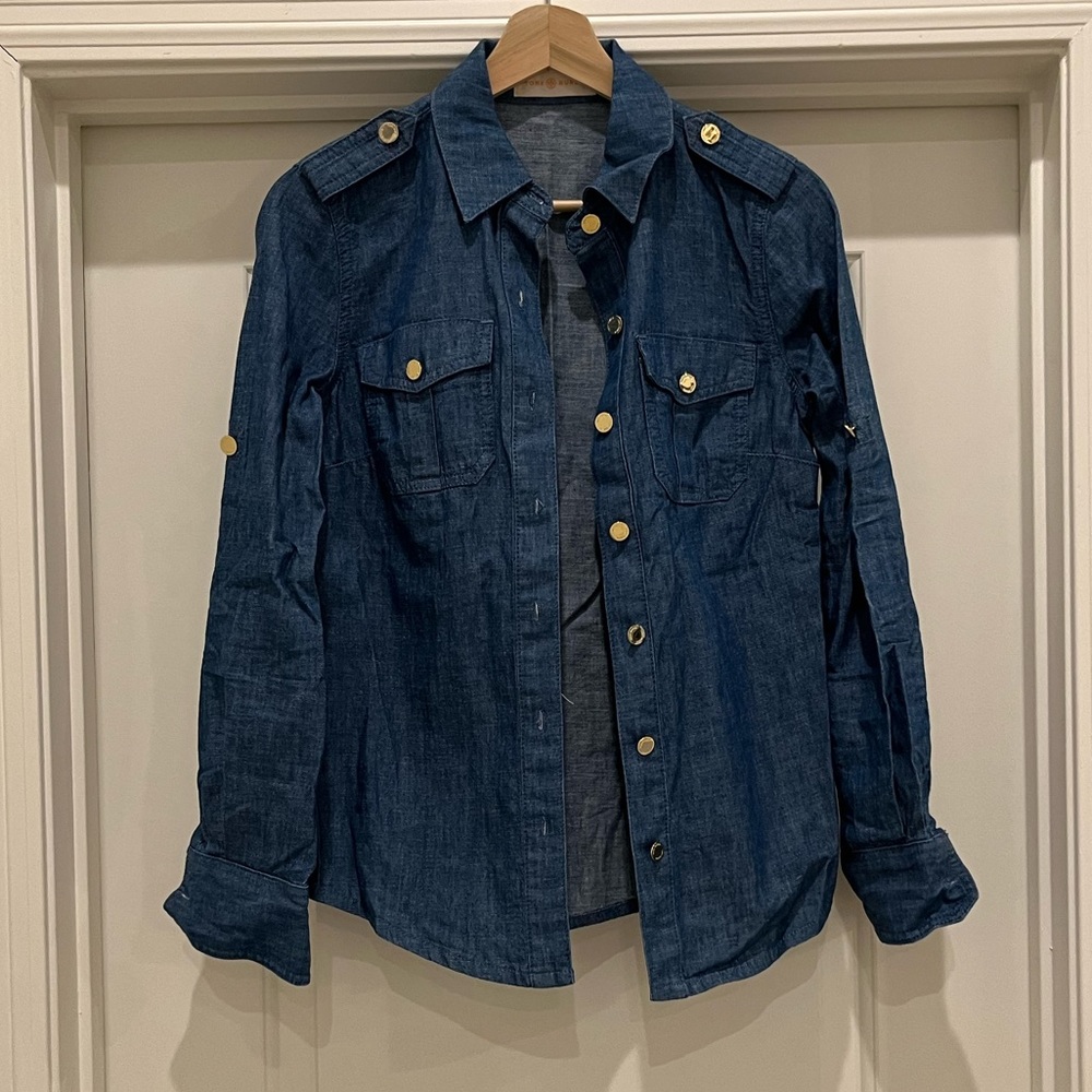 Tory Burch Jean Button Down
